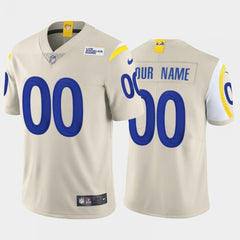 Youth Los Angeles Rams ACTIVE PLAYER Custom 2020 New Cream Vapor Untouchable Limited Stitched NFL Jersey 