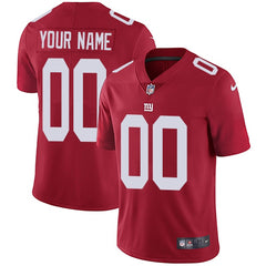 Youth New York Giants ACTIVE PLAYER Custom Red Vapor Untouchable Limited Stitched NFL Jersey 
