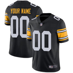 Youth Pittsburgh Steelers ACTIVE PLAYER Custom Black Vapor Untouchable Limited Stitched Jersey 