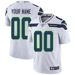 Youth Seattle Seahawks ACTIVE PLAYER Custom White Vapor Untouchable Limited Stitched Jersey 