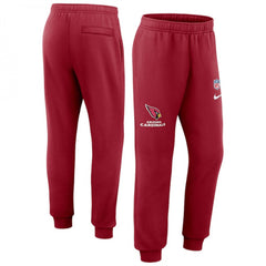 Men's Arizona Cardinals Red Chop Block Fleece Sweatpants 001 