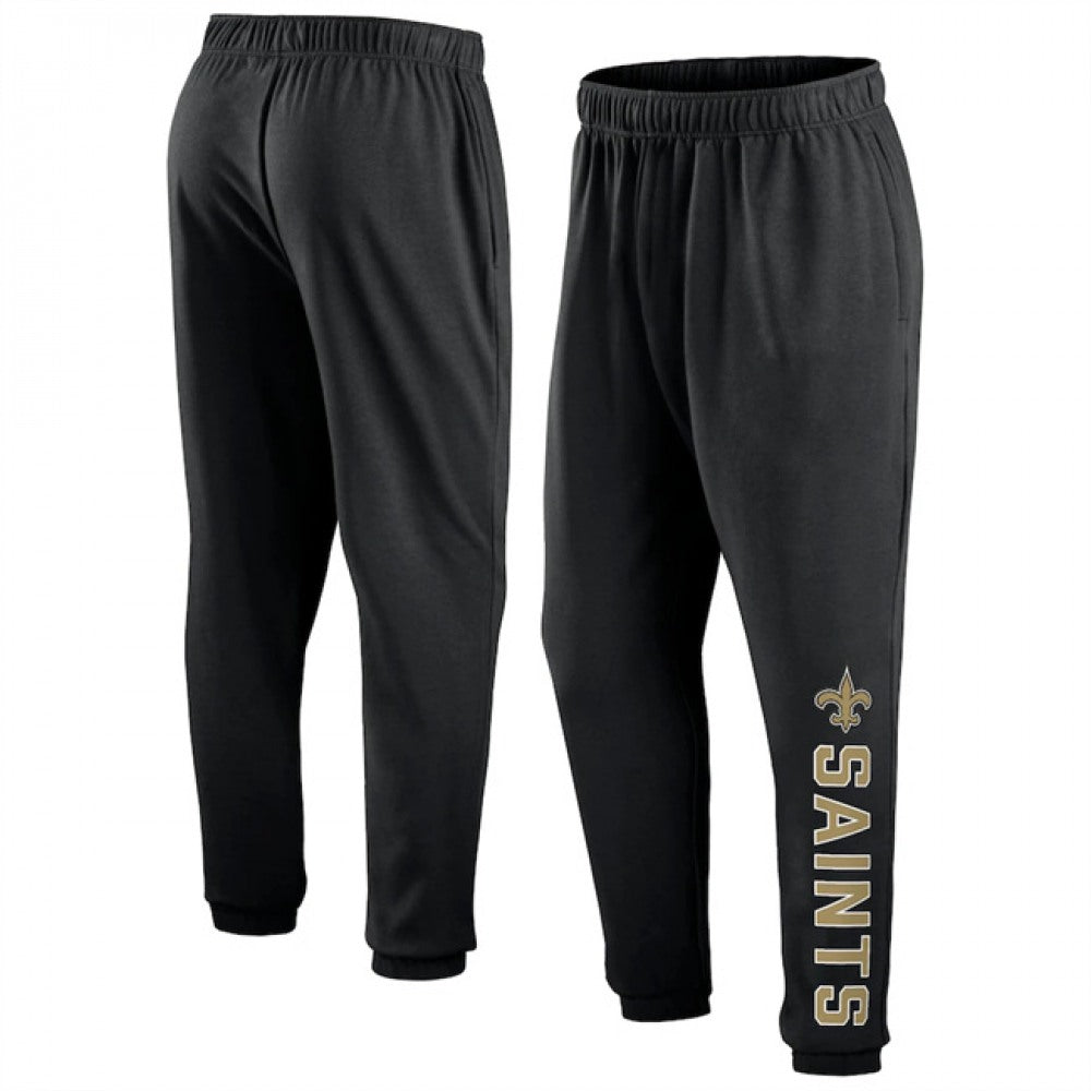 Men's New Orleans Saints Black From Tracking Sweatpants 