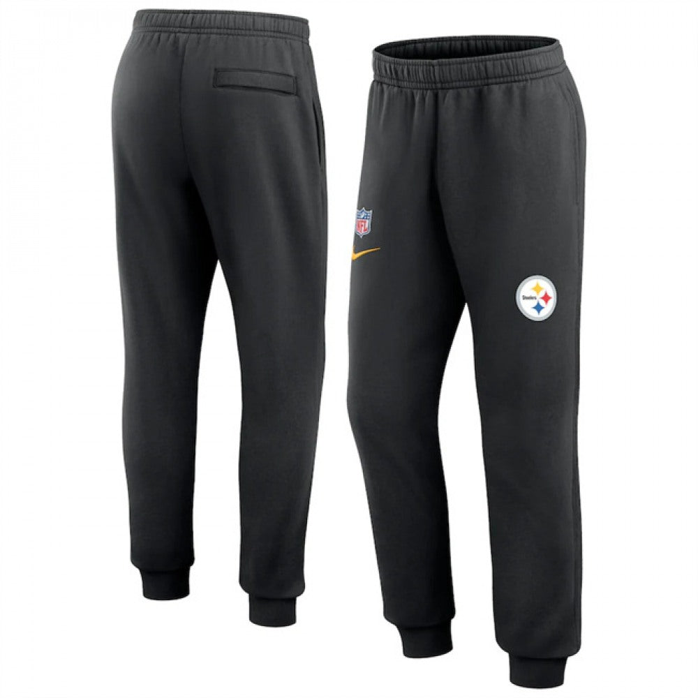 Men's Pittsburgh Steelers Black From Tracking Sweatpants 001 
