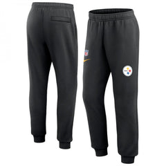 Men's Pittsburgh Steelers Black From Tracking Sweatpants 001 