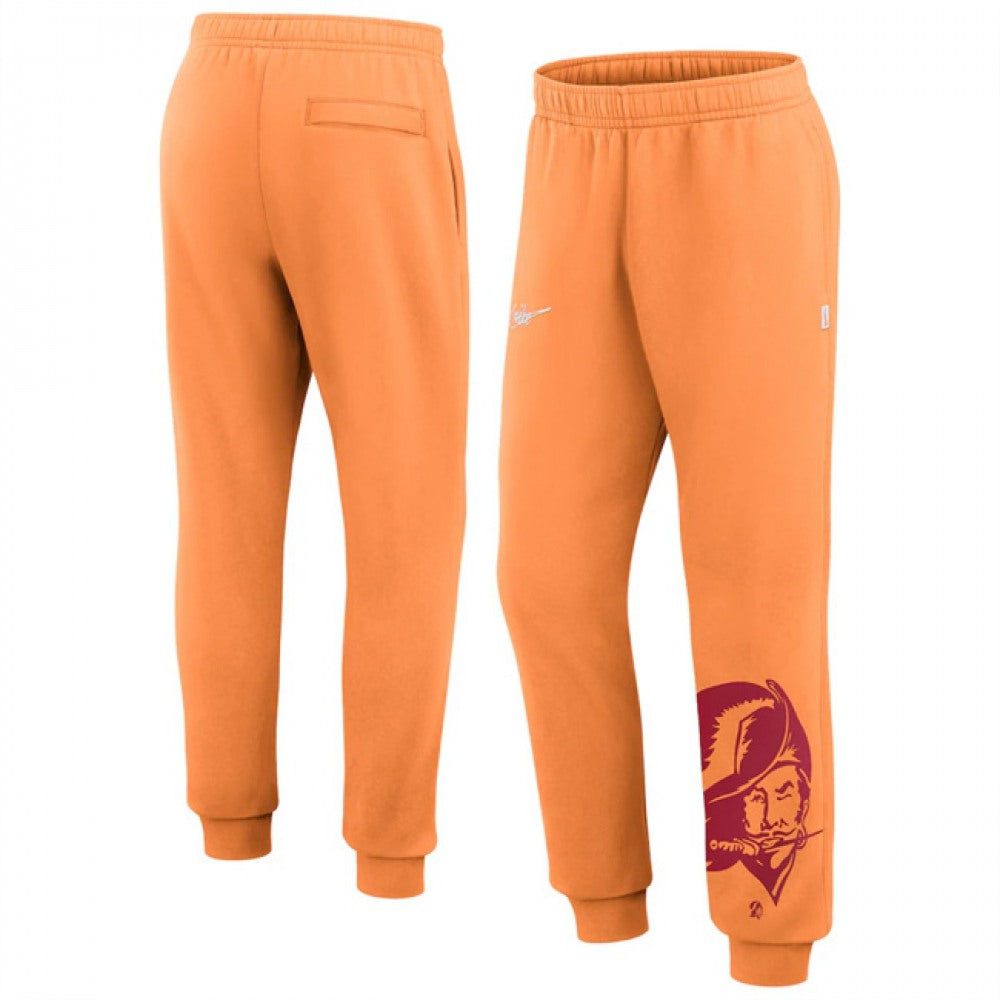 Men's Tampa Bay Buccaneers Yellow Chop Block Fleece Sweatpants 