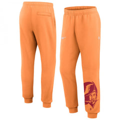 Men's Tampa Bay Buccaneers Yellow Chop Block Fleece Sweatpants 