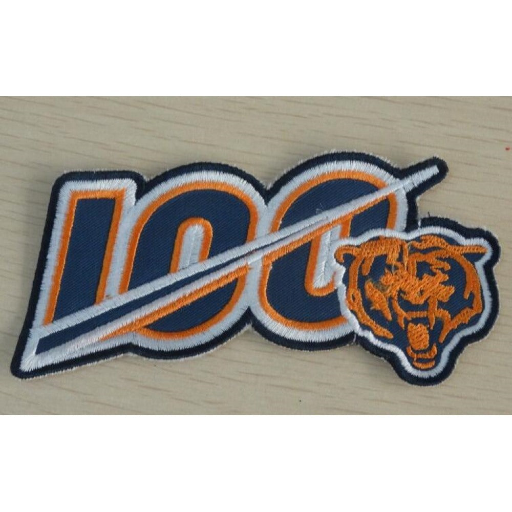 Chicago Bears 2019 100th Season Logo 