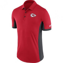 Men's Kansas City Chiefs Red Evergreen Polo 