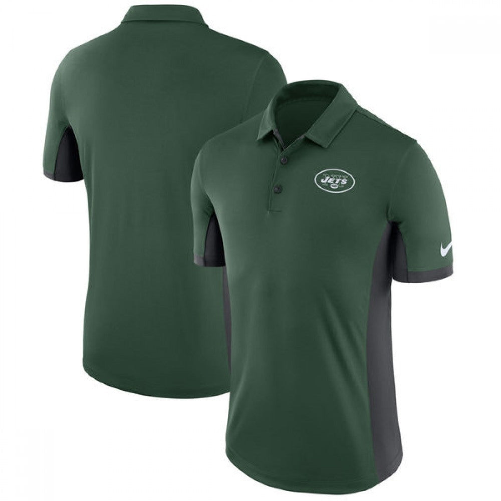 Men's New York Jets Green Evergreen Polo 