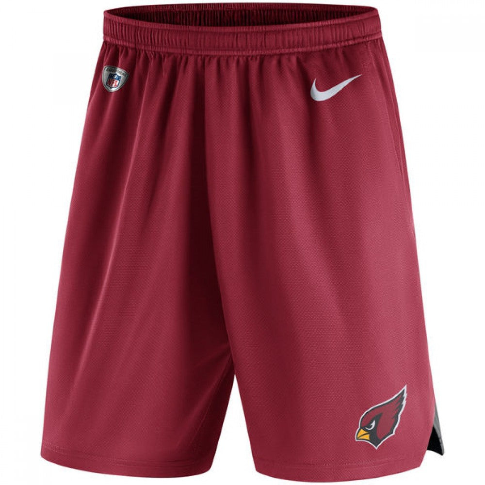 Men's Arizona Cardinals Red Knit Performance Shorts 