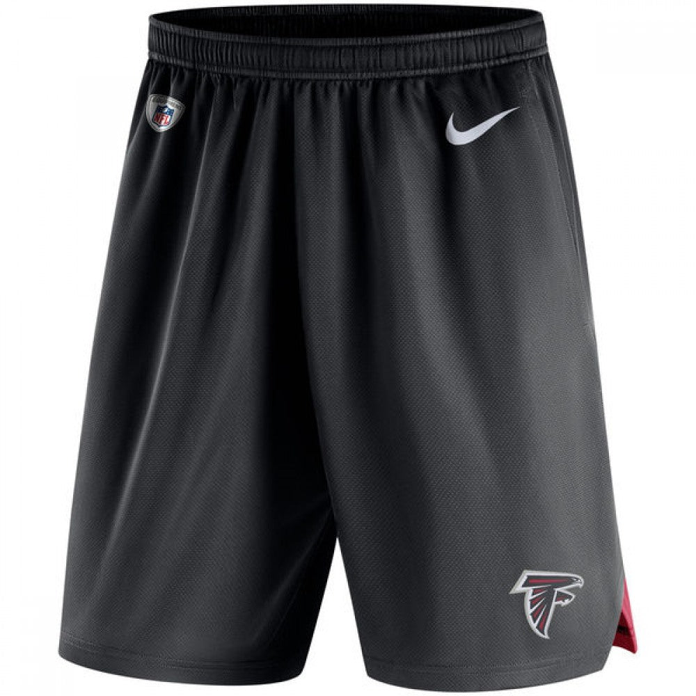 Men's Atlanta Falcons Black Knit Performance Shorts 