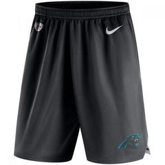 Men's Carolina Panthers Black Knit Performance Shorts 