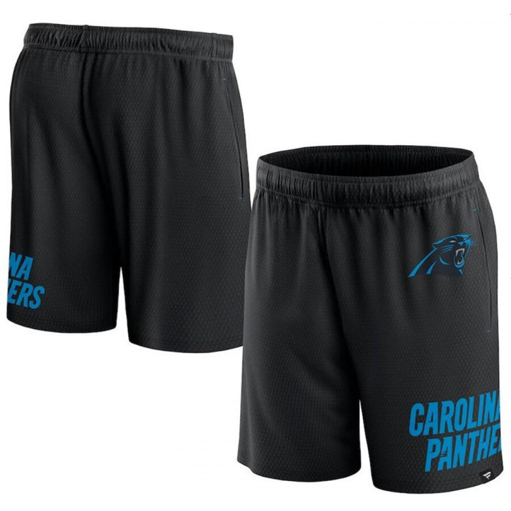 Men's Carolina Panthers Black Shorts 