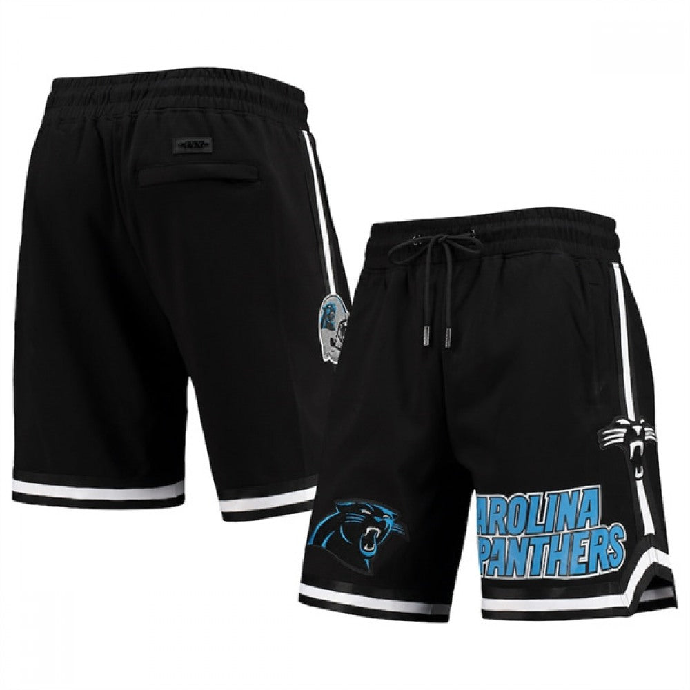 Men's Carolina Panthers Black Shorts 