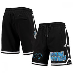 Men's Carolina Panthers Black Shorts 