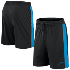 Men's Carolina Panthers Black Performance Shorts 