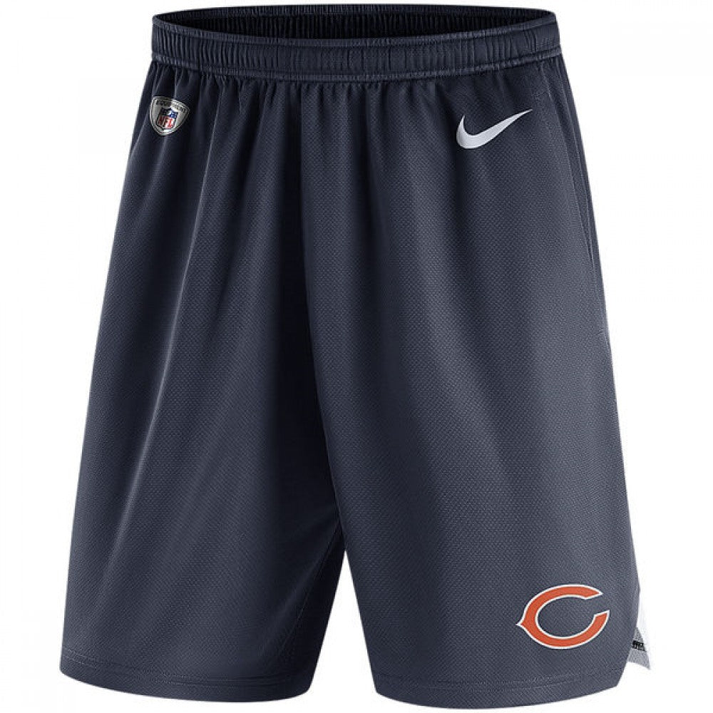 Men's Chicago Bears Navy Knit Performance Shorts 