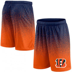 Men's Cincinnati Bengals Navy/Orange Ombre Shorts 
