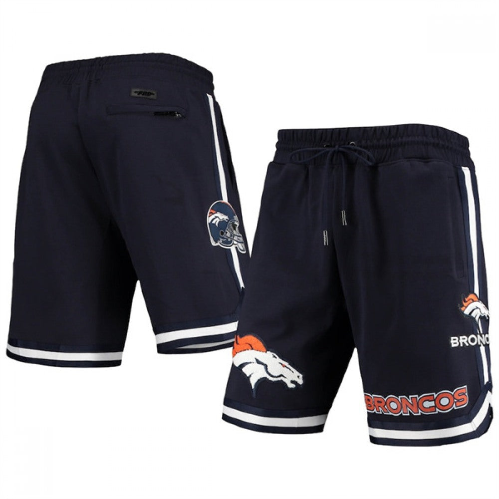 Men's Denver Broncos Navy Shorts 