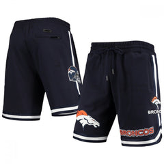 Men's Denver Broncos Navy Shorts 