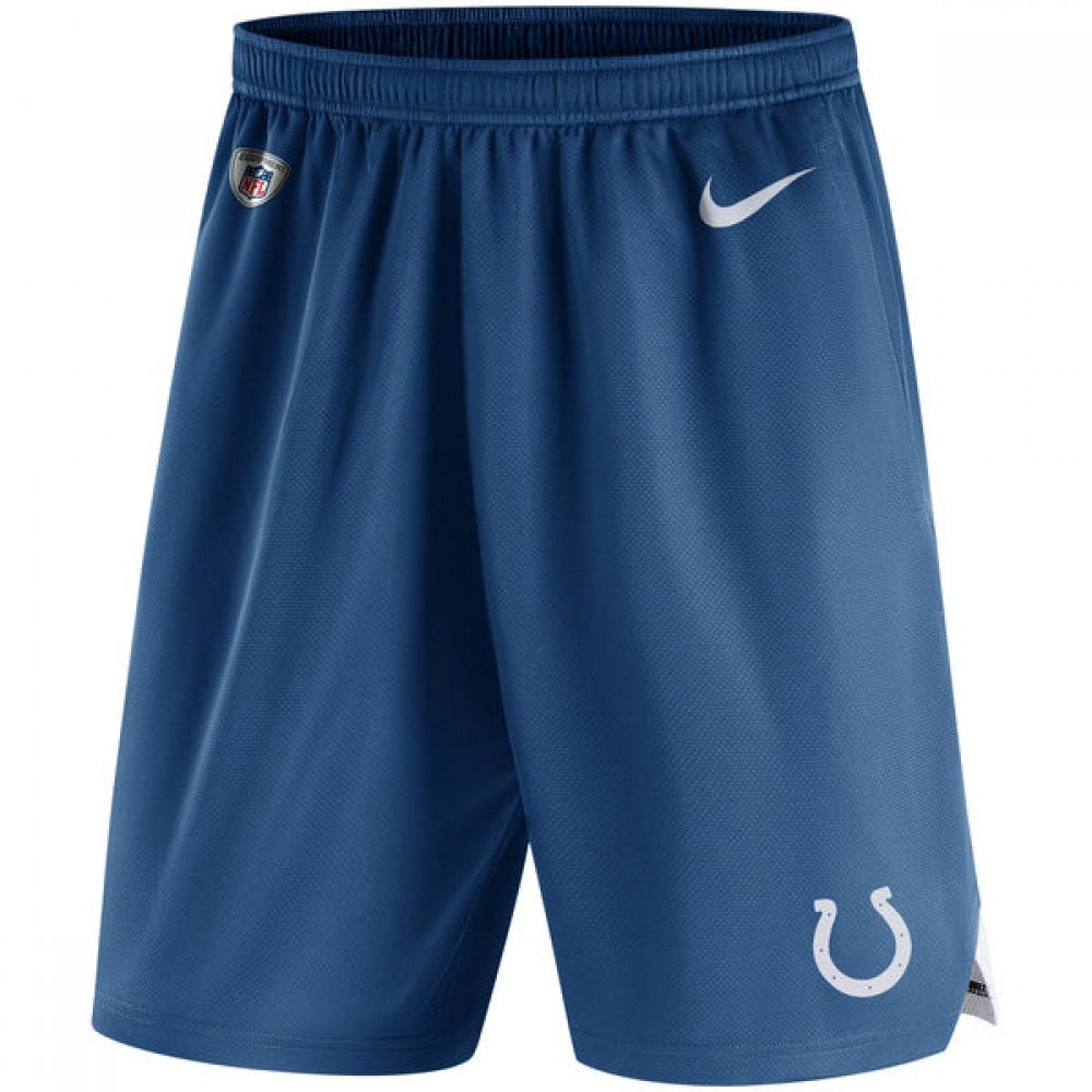 Men's Indianapolis Colts Royal Knit Performance Shorts 