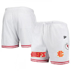 Men's Kansas City Chiefs Pro White/Red Shorts 