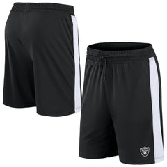 Men's Las Vegas Raiders Black Performance Shorts 