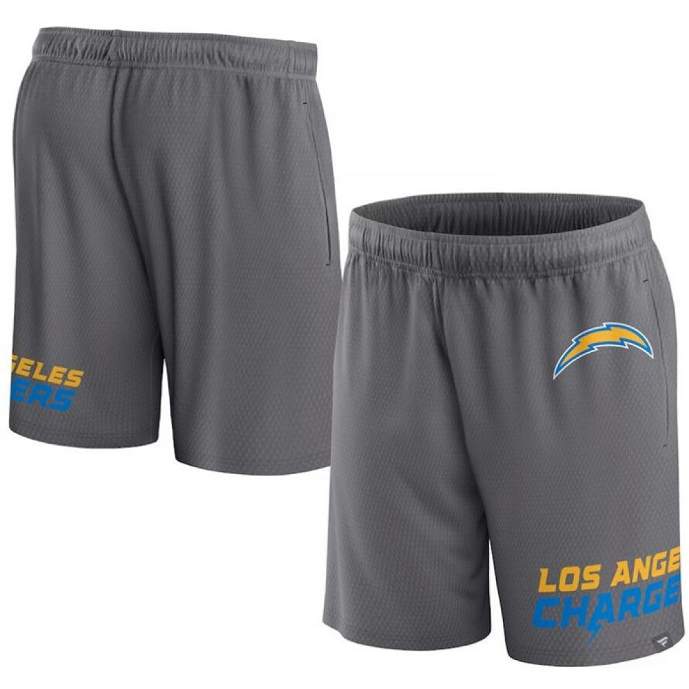Men's Los Angeles Chargers Grey Shorts 