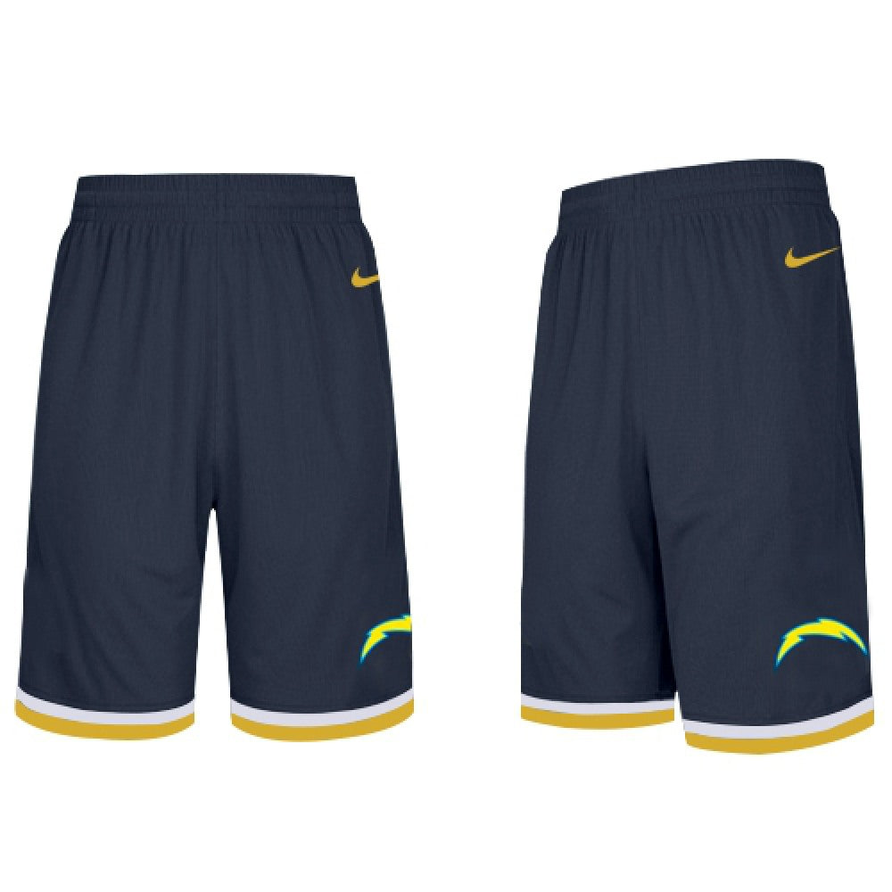 Men's Los Angeles Chargers 2019 Navy Knit Performance Shorts 
