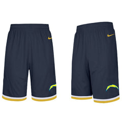 Men's Los Angeles Chargers 2019 Navy Knit Performance Shorts 