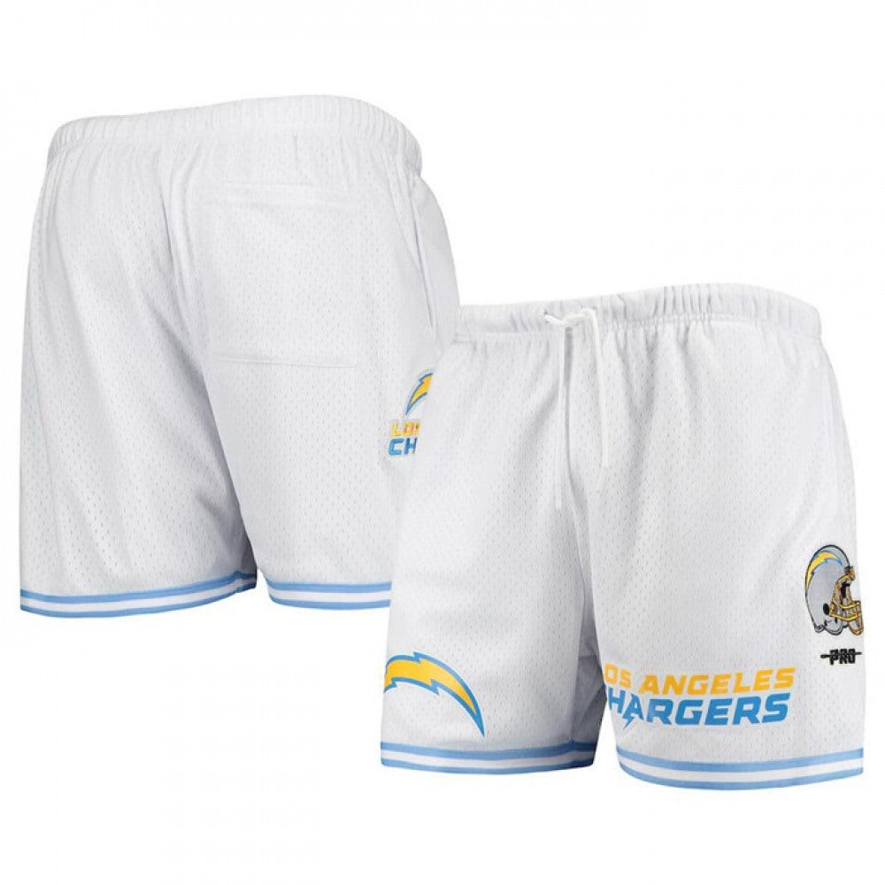Men's Los Angeles Chargers White Shorts 