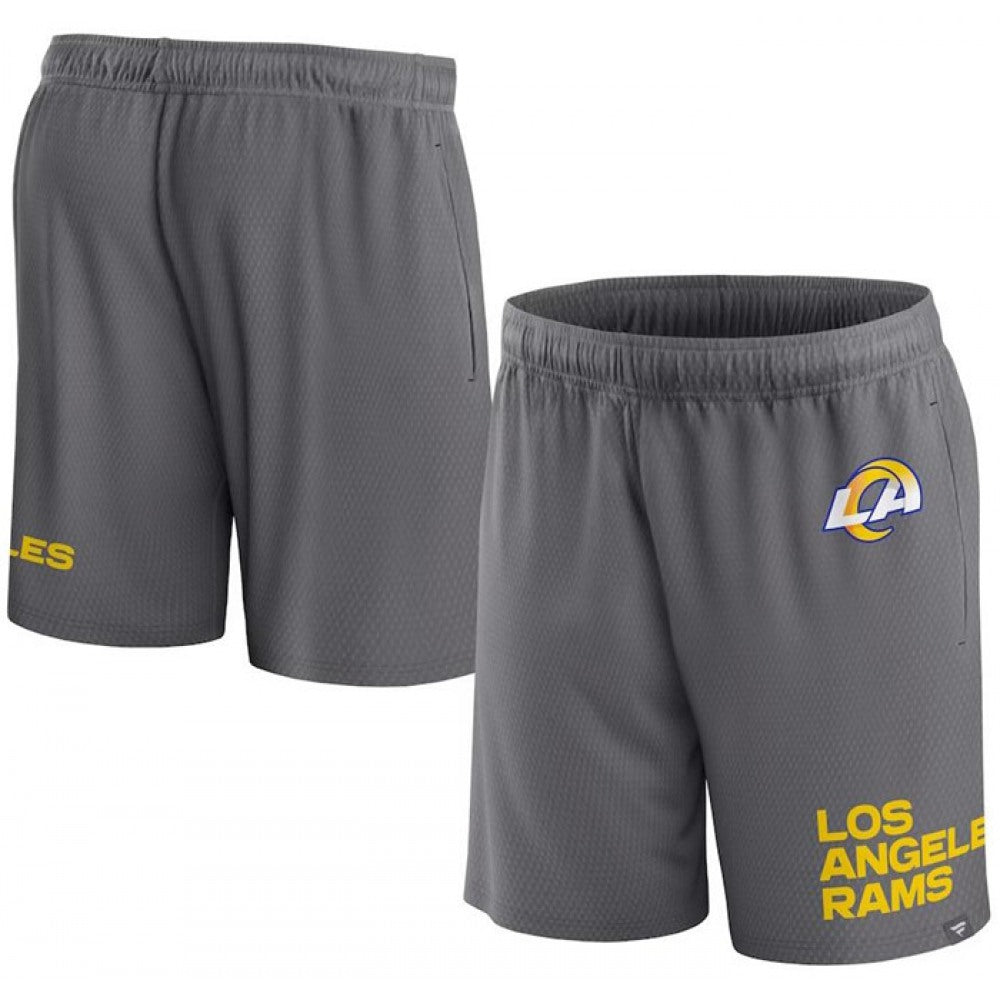 Men's Los Angeles Rams Grey Shorts 