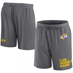 Men's Los Angeles Rams Grey Shorts 
