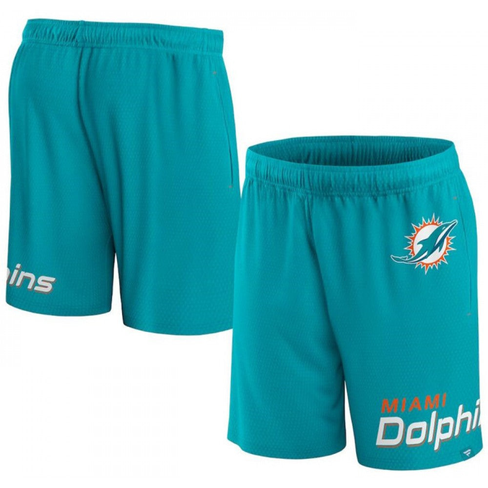 Men's Miami Dolphins Aqua Shorts 