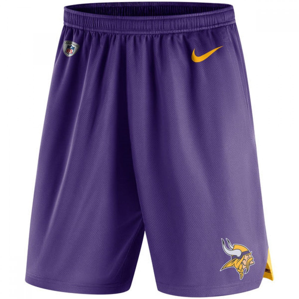 Men's Minnesota Vikings Purple Knit Performance Shorts 