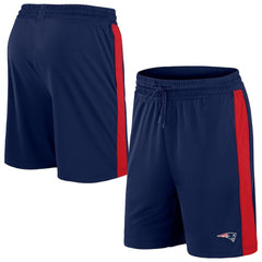 Men's New England Patriots Navy Performance Shorts 
