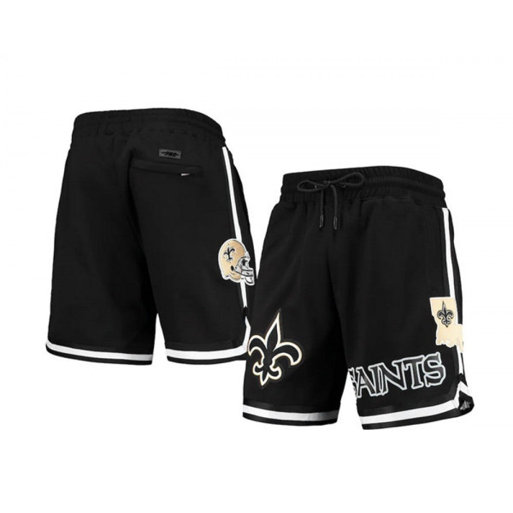 Men's New Orleans Saints Black Shorts 