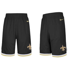 Men's New Orleans Saints 2019 Black Knit Performance Shorts 