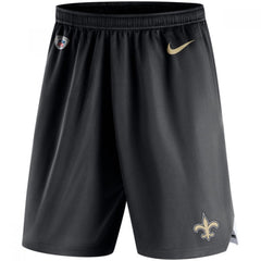 Men's New Orleans Saints Black Knit Performance Shorts 