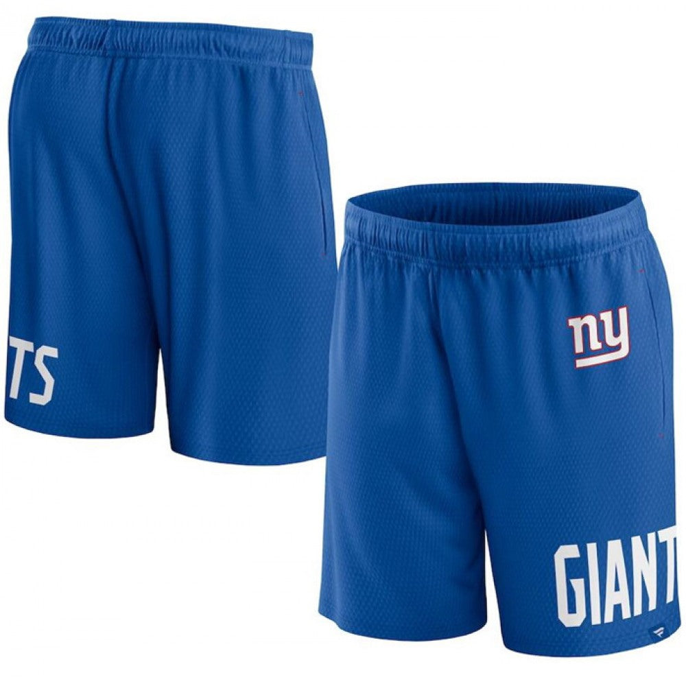 Men's New York Giants Blue Shorts 