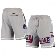 Men's New York Giants Gray Shorts 