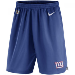 Men's New York Giants Royal Knit Performance Shorts 