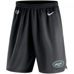 Men's New York Jets Black Knit Performance Shorts 