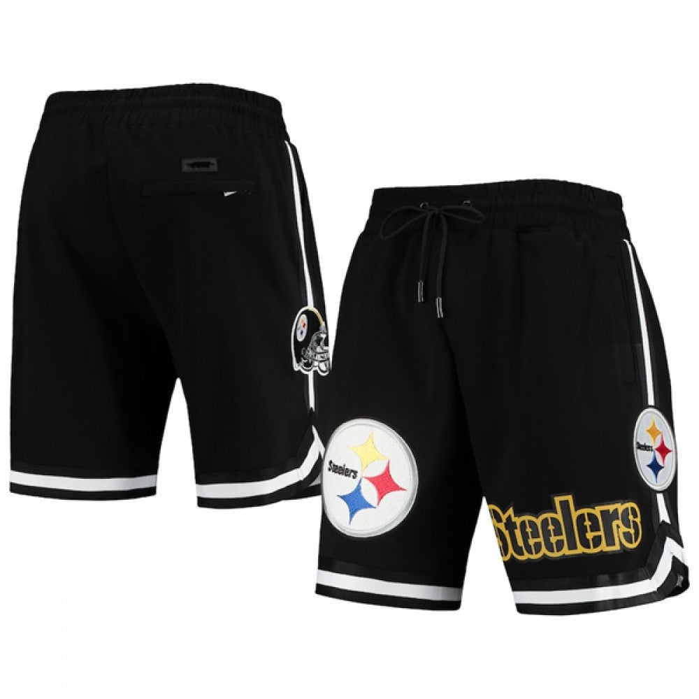 Men's Pittsburgh Steelers Black Shorts 