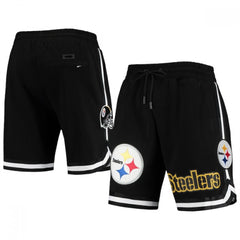 Men's Pittsburgh Steelers Black Shorts 