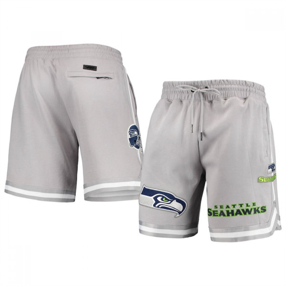 Men's Seattle Seahawks Gray Shorts 