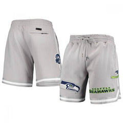 Men's Seattle Seahawks Gray Shorts 