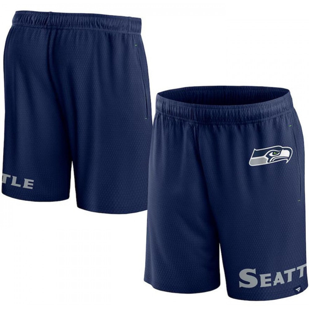 Men's Seattle Seahawks Navy Shorts 