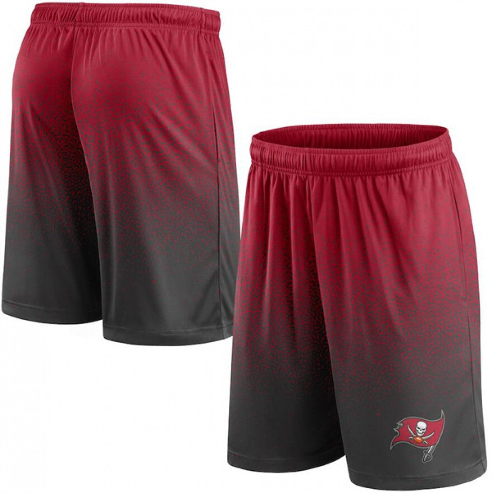 Men's Tampa Bay Buccaneers Red/Black Ombre Shorts 