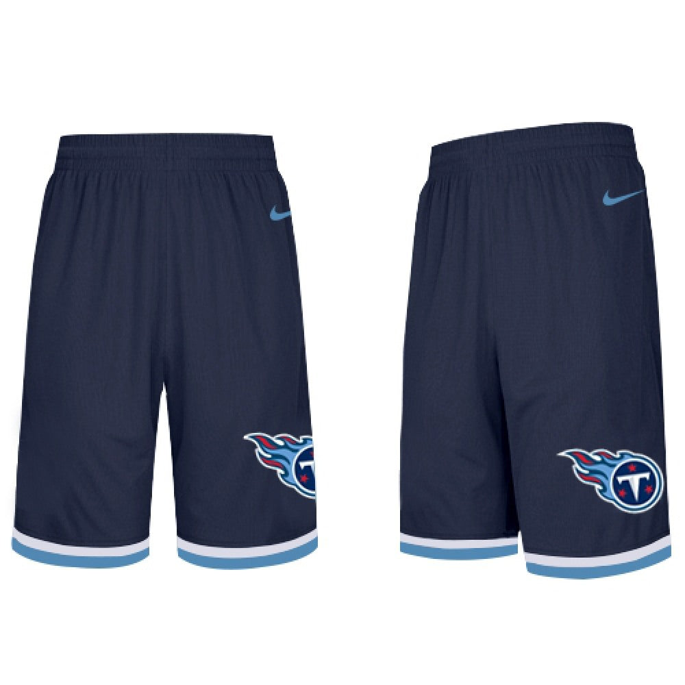 Men's Tennessee Titans 2019 Navy Knit Performance Shorts 
